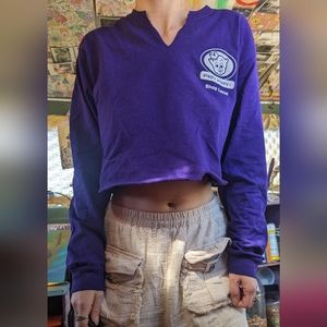 Piggly Wiggly Long Sleeve Crop Top Tee